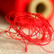 spool of red thread